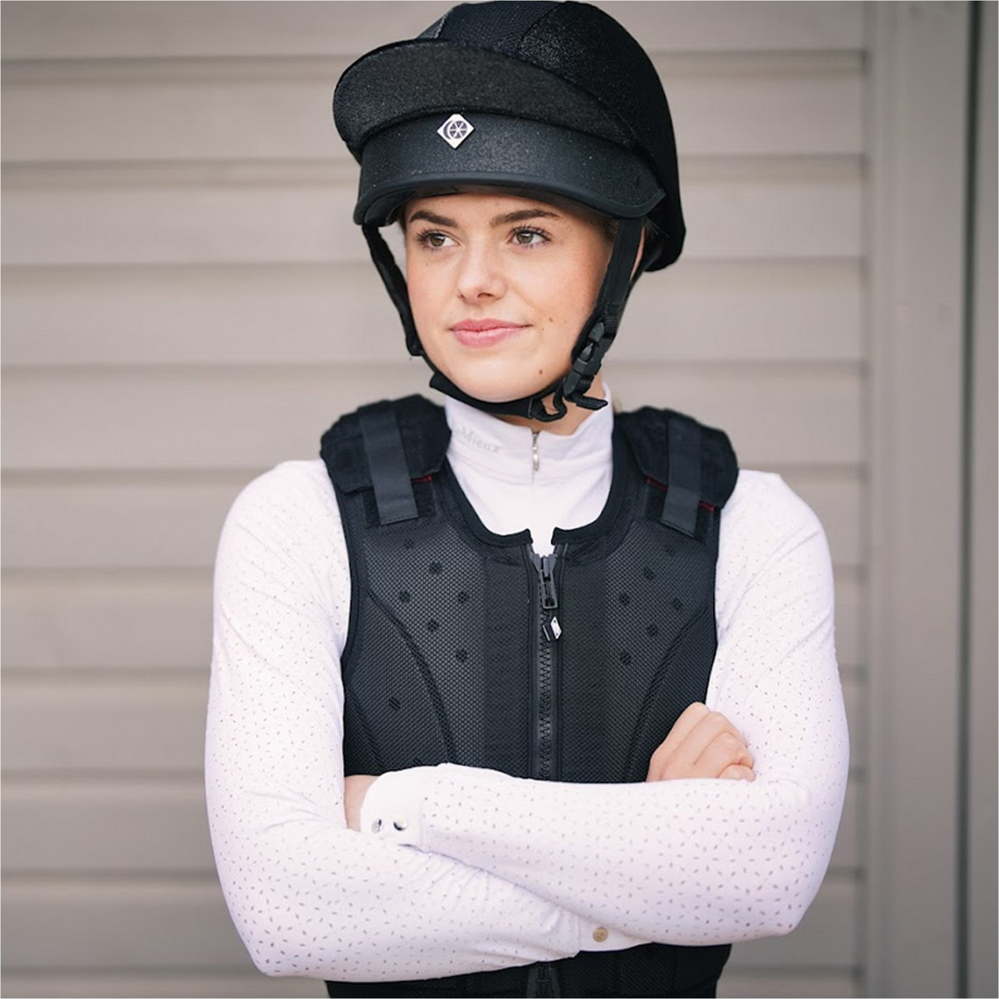2026 Charles Owen Unisex Kontour Body Protector KONTORA - Black